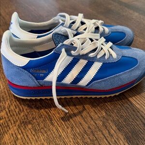 adidas SL 72 Retro Blue White Athletic Sneakers